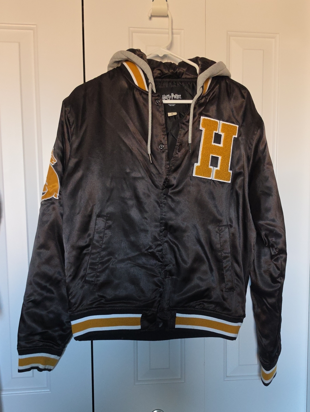 Harry Potter Hufflepuff Hooded Bomber Jacket